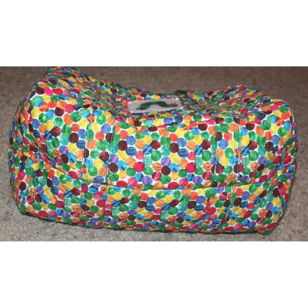 Quilted Koala The Very Hungry Caterpillar bag by Eric Carle duffel bag zip tote